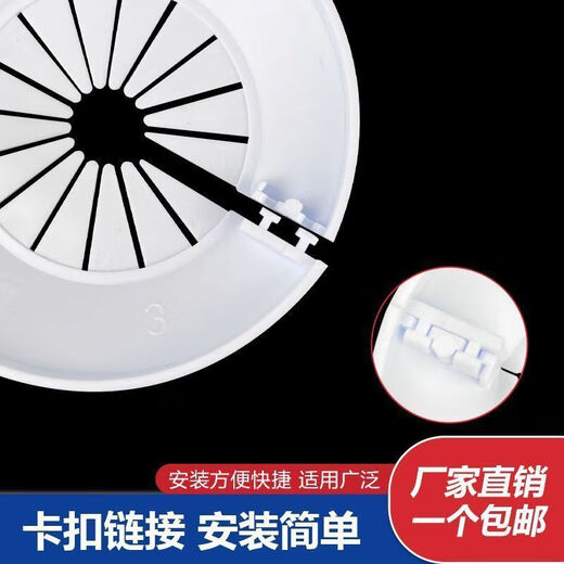 Riqiang pipeline universal decorative cover drain pipe gas pipe shielding cover faucet cover fire pipe ring wall hole sealing black style 1 pack 30-55 universal decorative ring