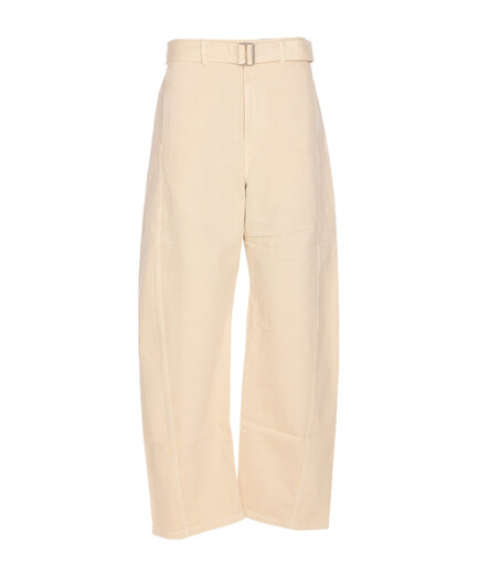 LEMAIRE Twisted Belt Pants Women Picture Color PA326LD1065 20 | XL