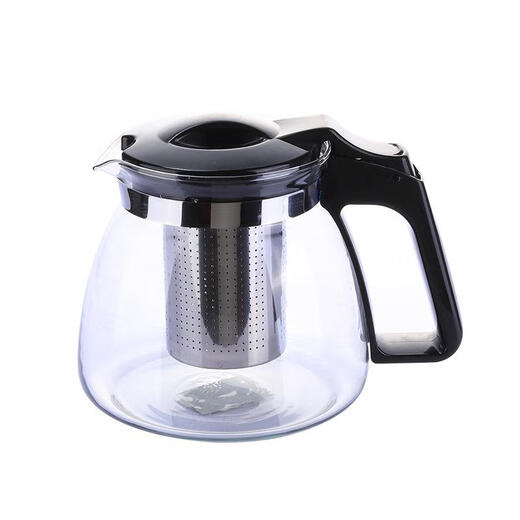 Mengting teapot thickened glass stainless steel filter teapot large capacity kettle tea set 1000ml