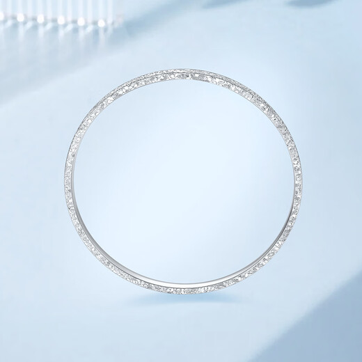 Mengjinyuan Platinum Bracelet PT950 Crushed Ice Bracelet Platinum Bracelet Car Flower Bracelet Birthday Gift for Wife