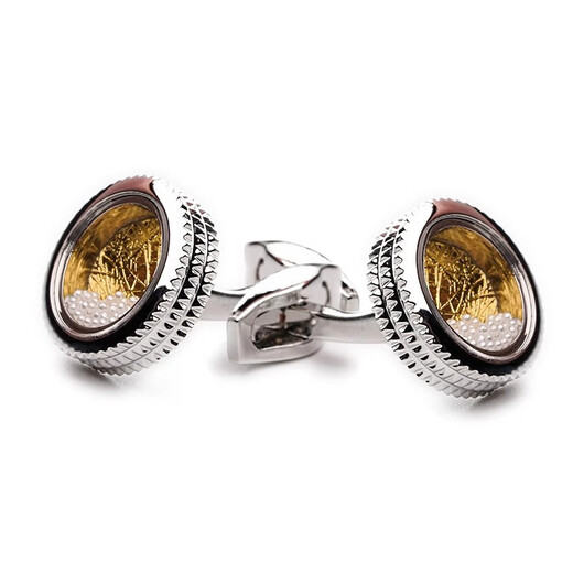 WILLIAM MILTON French style flowing pearl cufflinks men's romantic French cuff nails light luxury fashion wedding gift gift box