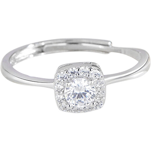 Laomiao S925 niche temperament versatile ring gift for girls, high-end light luxury jewelry for girlfriends and wives on Valentine's Day S925 niche temperament versatile ring