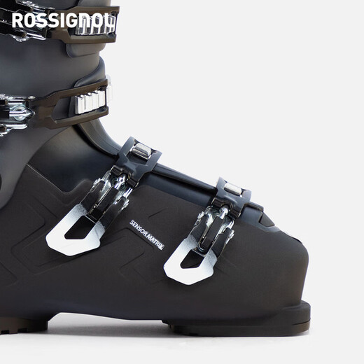 ROSSIGNOL 25/26 Golden Rooster Men's Ski Shoes Wide Version Last SPEED 80 HV+ Double Snowshoes Ski Equipment Black 26.5 /41.5