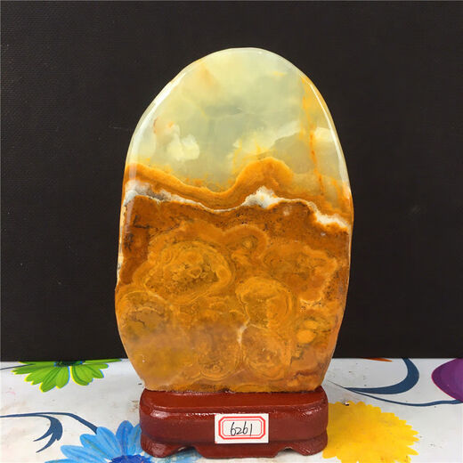 HUALEJI 2 Sala de estar de piedra extraña Sala de estar de piedra natural Jade Jade Cabeza interior Decoración china Decoración Modern Botánica 11975