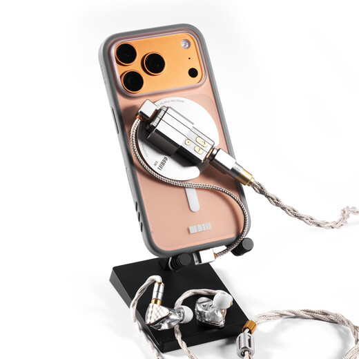 DdHiFi TC03SS TC03SL TC03LL Dual USB-C OTG decoding cable Mesh sleeve oxygen-free copper small tail cable TC03LL (15CM)