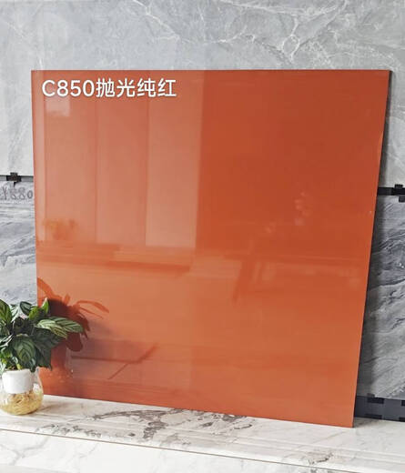 He Jiagong ceramic tile polished tiles 800x800 floor tiles white polycrystalline yellow tiles red Pilates 600 tulip vitrified tiles pink tiles 600*600