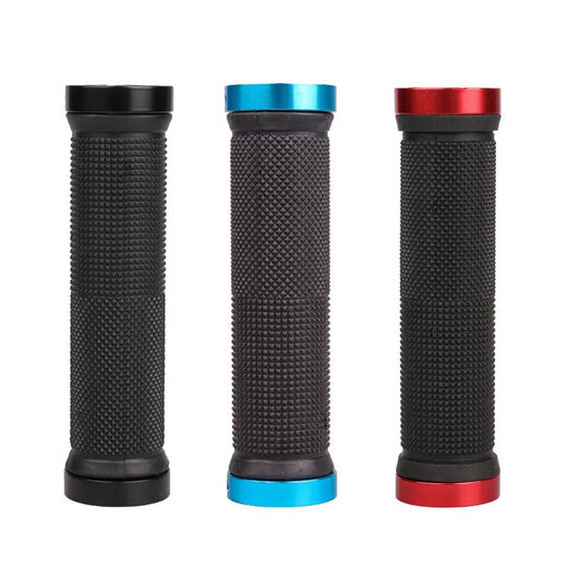 TRINX bicycle handlebar covers, mountain bike handlebar cover, handlebar cover, anti-slip handlebar cover, rubber handle cover, black two-way handlebar cover with handlebar plug