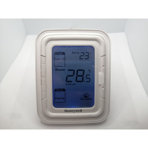 HoneywellHoneywell vertical style T6861V2WB central air conditioning thermostat LCD screen controller panel blue_vertical style T6861V2WB