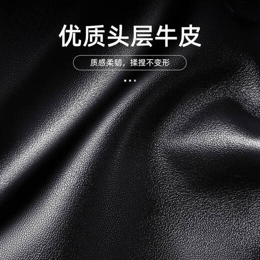 袋鼠男士钱包真皮2025新款正品牛皮钱夹商务休闲多功能短款简约皮夹软 款式一