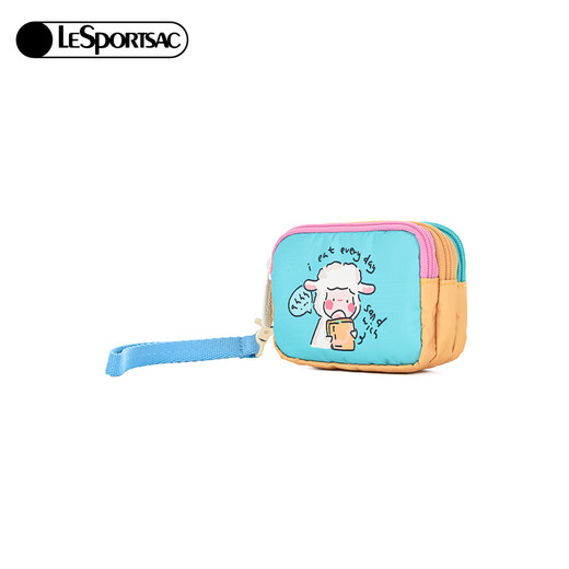 LeSportsac Lebo Poetry Lamb Baudelaire Cute Coin Purse Multi-layer Clutch Fashion Bag Women's Bag Lamb Daily