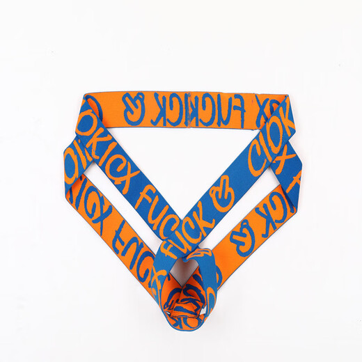 CIOKICX sexy low-waist men's underwear JJ hip lift ring thong hip lift hollow double thong E067 Star L European size (2.2-2.5 feet