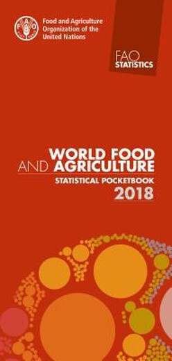 Livre World Food and Agriculture - Statistical Pocketbook 2018 World Food and Agriculture 2018 - Statistical Manual: 9789