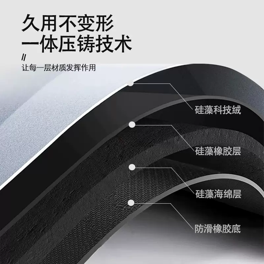 Yusen Yi Zhong Ancient Style Bathroom Super Absorbent Floor Mat Bathroom Toilet Door Diatom Mud Anti-Fall Quick-Drying Anti-Slip Foot Mat Classical Treasure-Diamic Mud Special-shaped Floor Mat 80x120cm (large size available in many places)