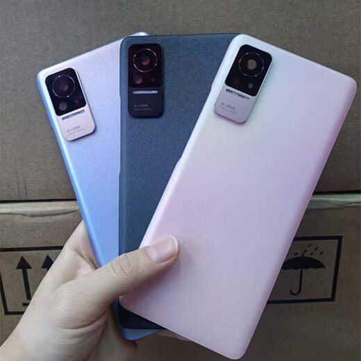 Suitable for Xiaomi civi2/civi1s back cover original glass CIVI3 back cover glass disassembled back shell civi (original 99+) with framed light blue back cover