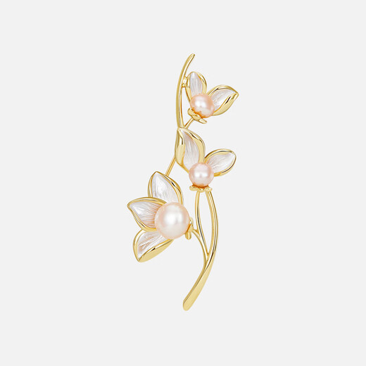 Kamalun (KAMALUN) 2025 new lotus brooch, high-end women's suit cheongsam corsage pin accessories, light luxury birthday gift for girlfriend, lotus brooch + brand gift box, no engraving