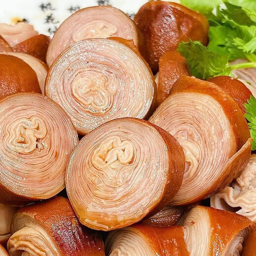 Fresh half-cooked Internet celebrity pig intestines, small intestine powder, bitter intestines, duodenum, small intestines, head sleeve intestines, no-wash commercial, rush buy, fresh semi-cooked intestines, 2Jin Jin equals 0.5kg, delivery package