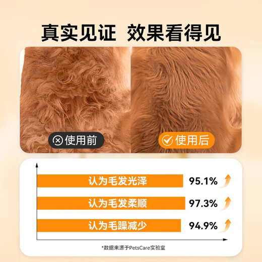 Pushino pet knot-opening spray long-haired Bichon Frize dog hair knot-opening conditioner no-wash fluffy and smooth non-knotting care solution bottled one spray to open knots