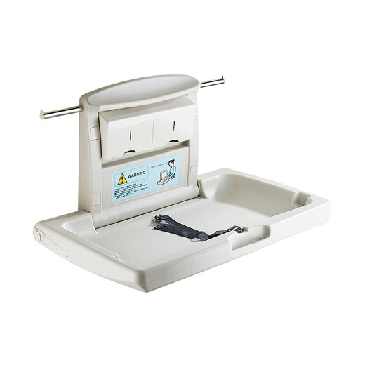 KTA third bathroom baby care table foldable wall-mounted children's diaper changing table mother and baby room safety seat A1 model standard HDPE nursing table special price