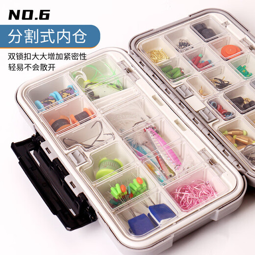 Ayub Point Red Fishing Gear Accessories Storage Box Fishhook Special Tool Box Accessories Box Lua Box Fishing Bait Box Waterproof Accessories Storage Box Small Red