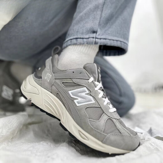 New Balancenb 878 Retro Low Top Rrote Shoes Мужчины и женщины серые CM878MC1 Официальный флагман синий серый CM878KE1 37