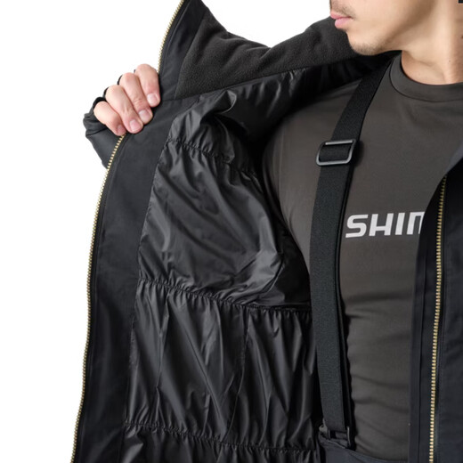 SHIMANO 25 models RT-133Y fishing suit lightweight cold-proof suit for rock fishing GORE-TEX fabric black-XL size (produced in Vietnam)