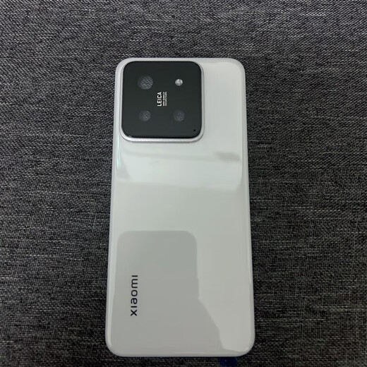 LZQLY is suitable for Xiaomi 14 original back cover, pure original after-sales disassembly, Mi 14pro original glass mid-frame headphones with Xiaomi 14 black (with frame lens)