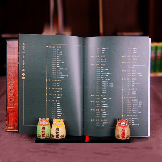 Shanxi Cultural Expo Calendar 2026 Three Carvings of Ancient Buildings carefully selects the most representative brick carvings, stone carvings, and wood carvings in Shanxi ancient buildings. One scene per day, one carving, and one scene.