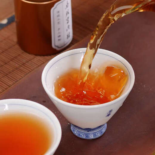 EDO PACK Dahongpao Tea Wuyi Mountain Matouyan Cinnamon Gift Box Gift Oolong Tea Rock Tea Small Jar Flower and Fruity Fragrance Matouyan Bubble Bag 6 Fruity Fragrance Ration