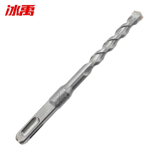 Bingyu high-quality square handle four-pit electric hammer drill bit, extended through the wall to impact concrete, 12*150mm, square handle 5 pieces