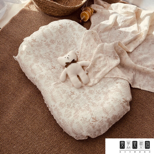 Chuangjingyi chooses crib mid-bed baby newborn baby soothing bionic bed for sleeping, portable and removable Splendid Years - small size 80*50cm (suitable for 0-6 months) - available