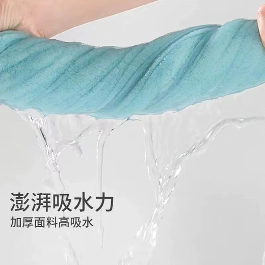 Quick-drying ultra-thick absorbent towel for pets, thickened cat and dog bathing absorbent towel, non-shedding, extremely thick and comfortable pet towel - gray - 1 piece