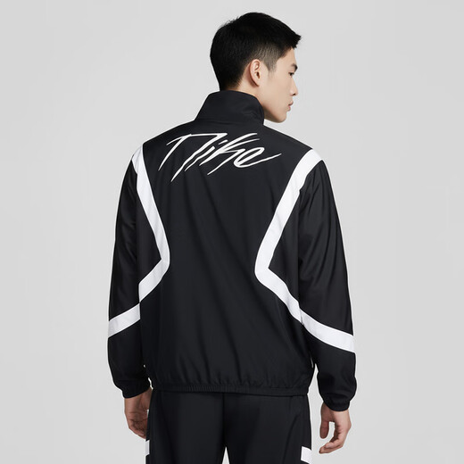 NIKE Men's Spring and Autumn Stand Collar Jacket Casual Sports FZ0249-010 Black XL