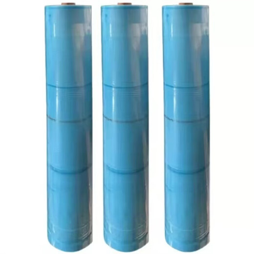Agricultural plastic film, small shed film, dripping film, special film for greenhouse planting, transparent vegetable growing plastic, thermal insulation and cold protection 4 silk blue dripping film, new material 4.5m*70m