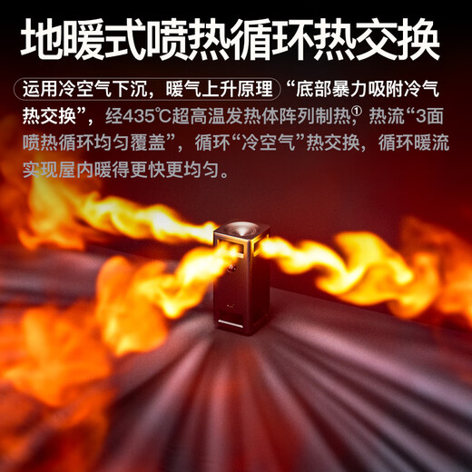 TINME German Heater Graphene Heater Artifact Home Villa Energy Saving Constant Temperature Living Room Bedroom Bathroom Room Large Area Electric Heater Whole House Fast Heating in Winter 3 HP UItra Model 85 Suitable for Large Houses - Ultra-High Temperature Heating Element