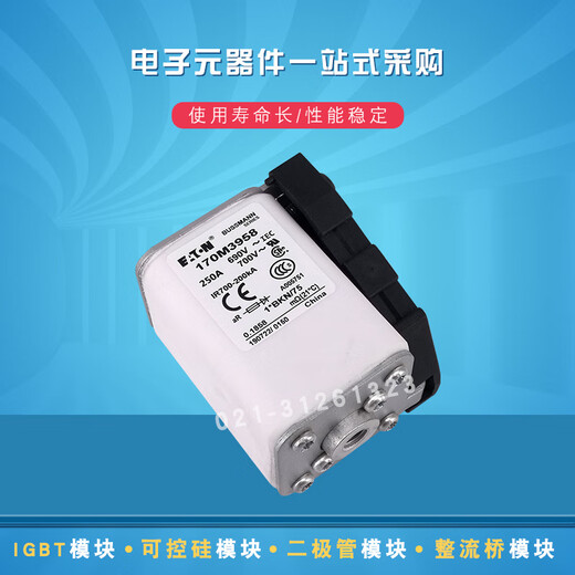 Eaton fast blow fuse 170M34623468 selection 170M3468