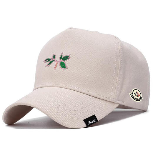 Men's and Women's Men's and Women's Piano Fashionable Baseball Caps, Sun Shade, Face Revealing, Small Versatility, Four Seasons, Large Head Circumference, Warm Hat, Black