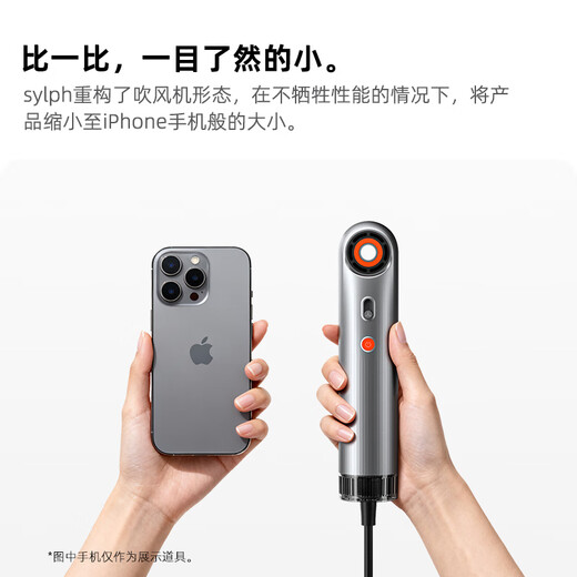 SYLPH Xianru Hair Dryer Portable Compact Negative Ion Quick-drying Hair Care High-speed Silent Intelligent Temperature Adjustable Hair Dryer National Subsidy Meiye