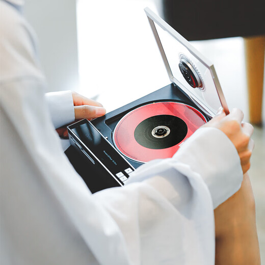 SHANLING EC Zero Portable CD Player Active Magnetic HiFi Walkman Bluetooth 5.3 CD Player Moonlight Silver Free MG20 Headphones with Order