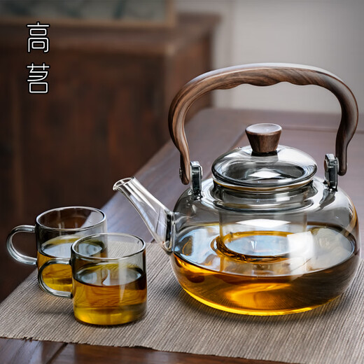Gaoming (gaoming) 2025 new style teapot around the stove, household winter appliances, full set of electric ceramic stove, teapot set, electric stove, ink-flavored teapot + campfire stove