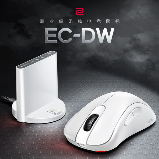 卓威奇亚（ZOWIE GEAR）EC2-DW 白色特别版 无线鼠标 FPS游戏鼠标 人体工学设计 cs2吃鸡lol无畏契约 电竞鼠标 趴握