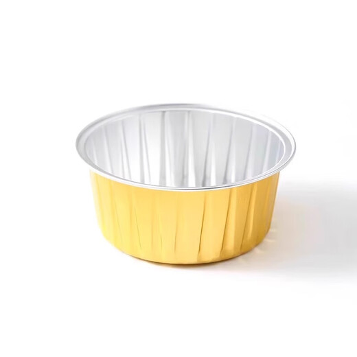 Best selling on the whole network, tin foil bowl, frying pan, egg tart tray, baking household mold box, reusable oven steamed cake cup, 30 extra thick mixed colors (no lid spoon)