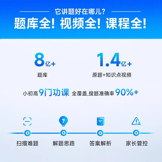 Xueersi Online School, free learning without games, learning machine, tablet, primary school to high school curriculum synchronization, all-round kindergarten to primary school student tablet, intelligent tutoring homework, early education machine, paper-like eye protection screen 12+256G finger reading + control + free learning for kindergarten to primary school students