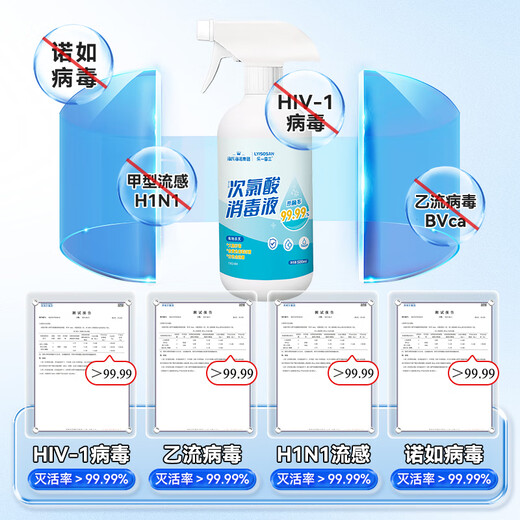 Haishi Hainuo hypochlorous acid disinfectant 500ml*2 bottles (spray + refill) A influenza maternal, infant and child pet sterilization no-wash