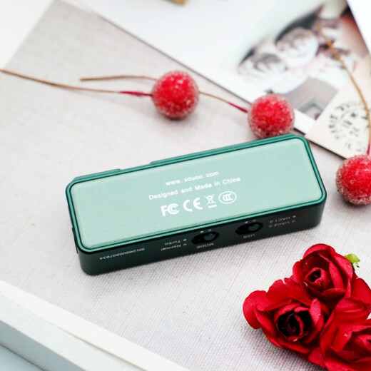 XDuoo Link2bal explosive version 270mW high thrust portable Android iPhone mobile phone small tail 4.4 balanced decoding amp cable explosive version green suit version ready for delivery