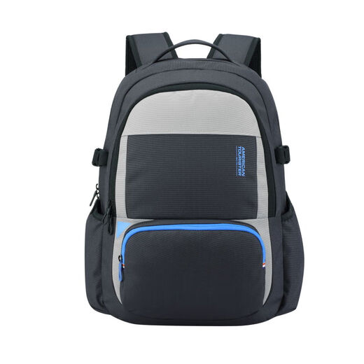 AT Rucksack NH1 Gymnasiast Schultasche Reiserucksack Outdoor Mode Freizeittasche Männer und Frauen Koreanische Version Dunkelblau NH1*41002