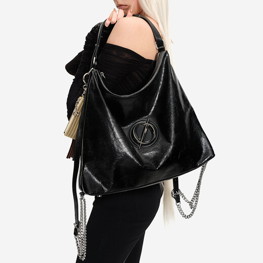 JellyToyboy bag women's bag JTB roaming bag new niche crossbody shoulder bag large capacity commuter crossbody bag black