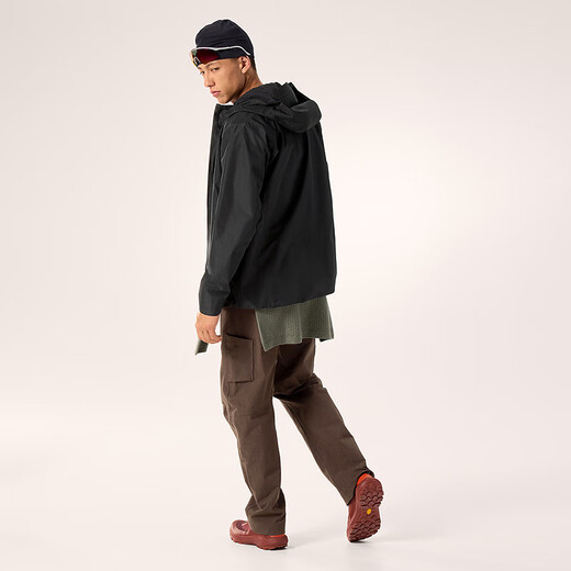 ARC TERYX SOLANO HOODY windproof men's soft shell jacket BLACK/black L