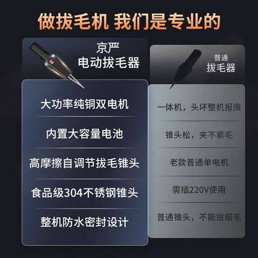 German imported electric hair pulling artifact electric hair pulling machine chicken, goose and duck hair removal machine fully automatic poultry hair pulling machine 800w basic class plug-in model