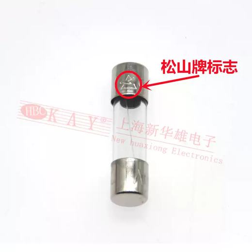 Shanghai Songshan glass fuse tube-../* 0.1A100 pieces