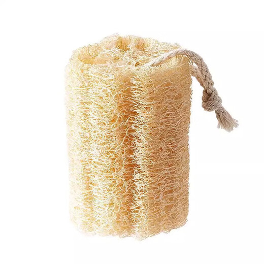 Loofah loofah kitchen special cleaning and decontamination artifact natural loofah pulp loofah basket household dishwashing cloth loofah 8CM boutique 1 pack